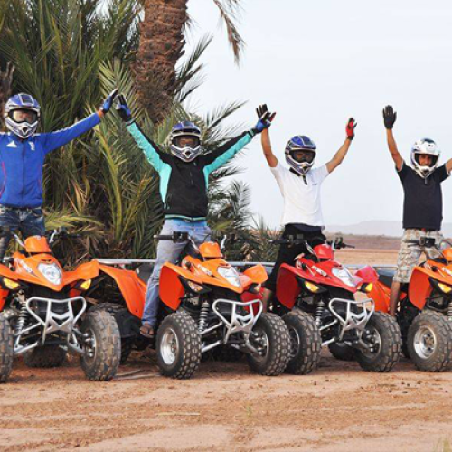 Balade En Quad Marrakech Palmeraie 1⁄2 Journée